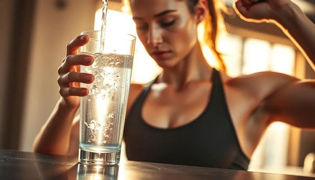Flüssigkeitszufuhr beim Sport