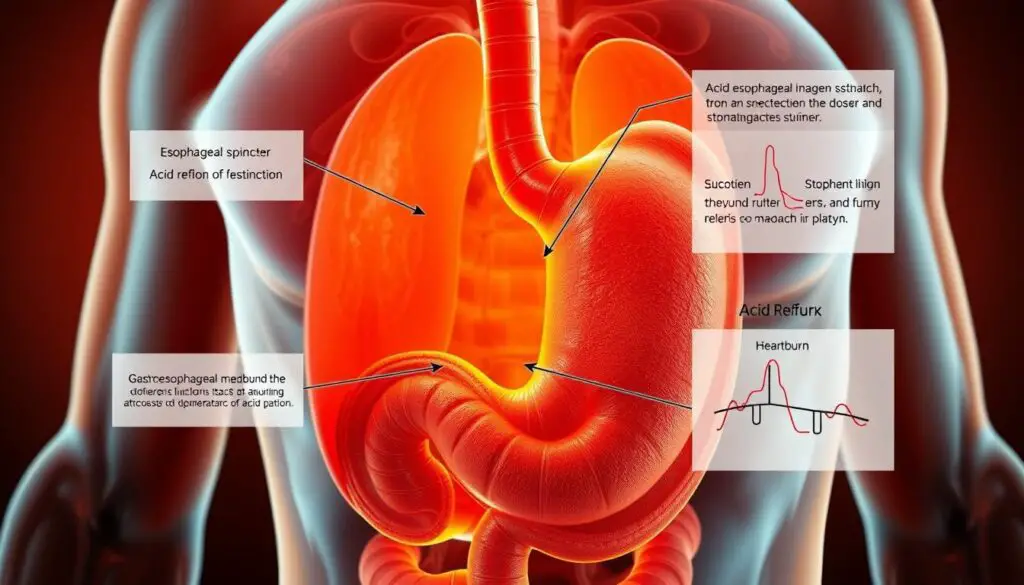 Physiologie beim Sodbrennen